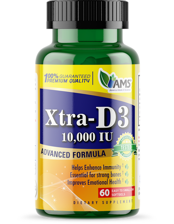 XTRA-D3 10,000:  60 CT